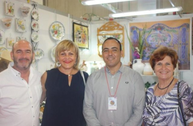 La concejal de Artesanía asiste a la inauguración de la XXXV Feria de Artesanía de la Región de Murcia (FERAMUR), en Lorca