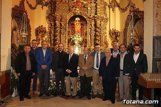 La Fundación La Santa celebró los 375 años que Santa Eulalia es patrona de Totana