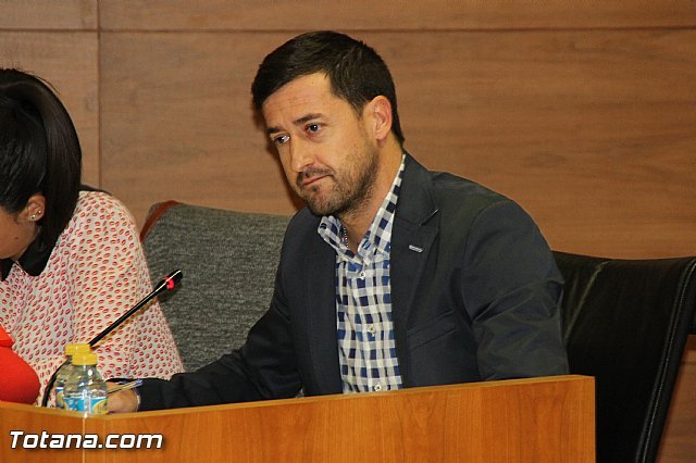 Asensio Soler,  portavoz del Grupo Municipal Ciudadanos Partido de La Ciudadanía / archivo Totana.com