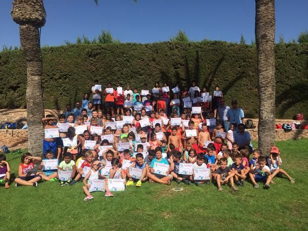 Un total de 145 niños participan en la segunda quincena de julio del 'Campus de Verano' dentro del 'Verano Polideportivo´2016'