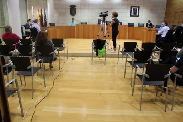 El Pleno aborda mañana la toma de razón de la renuncia de la concejal María Dolores García Martínez de su cargo institucional
