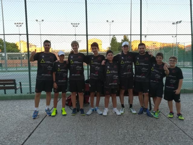Gran inicio de temporada del equipo del Club de Tenis Totana