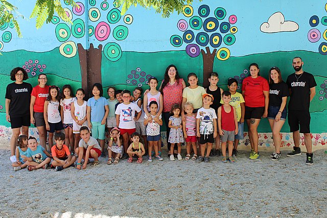 Casi un centenar de participantes se dan cita en las Escuelas Municipales de Verano en los colegios “La Cruz” y “Santiago”