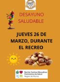Educación para la Salud en acción: el IES Prado Mayor celebra una jornada de desayuno saludable - Foto 1 Educación para la Salud en acción: el IES Prado Mayor celebra una jornada de desayuno saludable - Foto 1